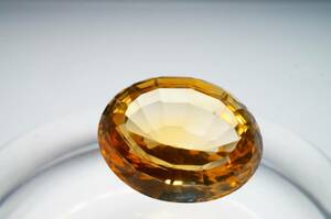 [ limitation special prompt decision price! first come, first served!][ high class . ornament goods for loose ] color. .. transparency eminent citrine ( topaz ) finest quality loose 5.07ct