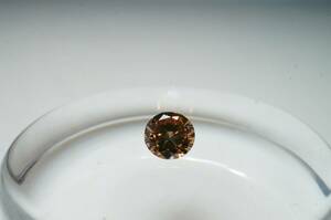 [ prompt decision special price! first come, first served.!] rare! natural Brown diamond loose 0.32ct cut . beautiful excellent article 