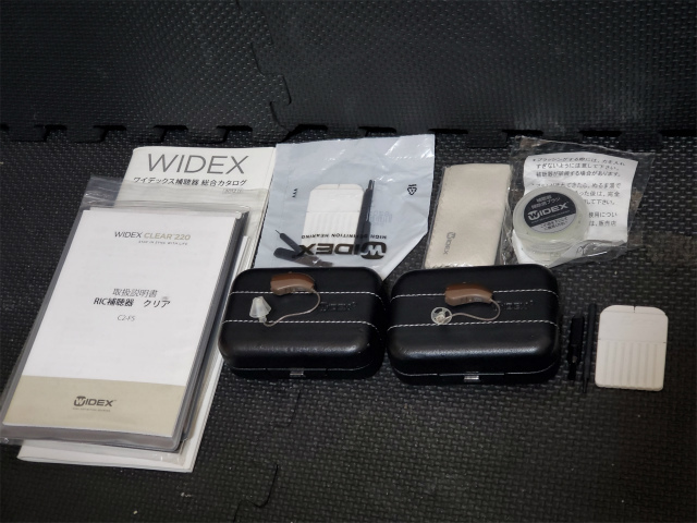 人気ブランド新作豊富 WIDEX/ワイデックス 片耳 補聴器 220 U-FA - 補聴器