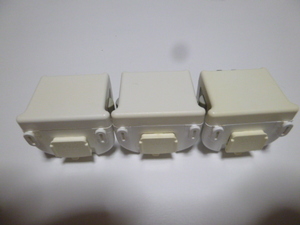 M4【即日配送 送料無料 動作確認済】Wii　モーションプラス　3個セット　白　ホワイト（クリーニング済）黄ばみあり　RVL-026