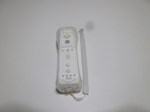 RSJ016【即日配送 送料無料 動作確認済】Wiiリモコン　モーションプラス　RVL-036 ホワイト　白　ストラップ