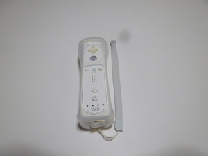 RSJ016【即日配送 送料無料 動作確認済】Wiiリモコン モーションプラス RVL-036 ホワイト 白 ストラップ