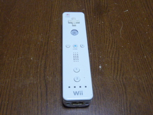 R042【送料無料 動作確認済 即日発送】Wii WiiU リモコン 純正 RVL-003 ホワイト 白