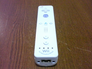 R031【即日配送　送料無料】Wii　リモコン　モーションプラス　純正（動作確認済)　白　ホワイト　RVL-036　コントローラ