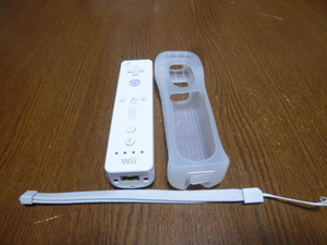 RSJ029【即日配送 送料無料 動作確認済】Wii リモコン ジャケット ストラップ セット 純正品 RVL-003
