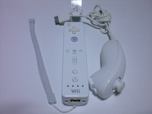 RN009【即日配送 送料無料 動作確認済】Wii リモコン ヌンチャク ストラップ 白 ホワイト RVL-003 RVL-004 コントローラ