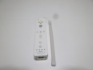 R093【即日配送 送料無料 動作確認済】Wiiリモコン モーションプラス RVL-036 ホワイト 白 ストラップ