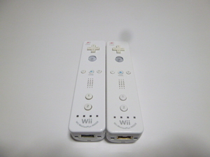 R013【即日配送 送料無料 動作確認済】Wiiリモコン モーションプラス RVL-036 2個セット 白 ホワイト