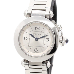 カルティエ Cartier ミスパシャ W3140007 クォーツ SS レディース腕時計