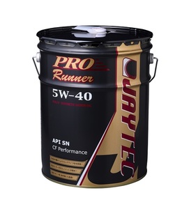 [5ps.@ limitation super-discount exhibition ] top class engine oil JAYTEC Pro Runner SN 5W-40 ACEA A3/B3/B4 correspondence 20L pail can 100% chemosynthesis oil made in Japan * free shipping!