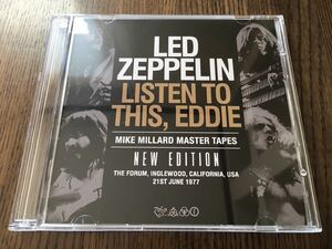 LED ZEPPELIN - LISTEN TO THIS, EDDIE : NEW EDITION CD-R3枚組 未使用品