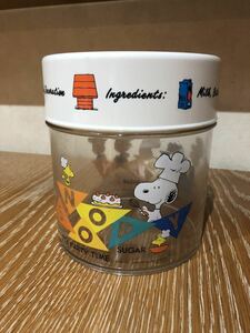  Showa Retro Snoopy fancy pop large box kitchen storage stocker 