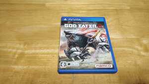 ★PS Vita「ゴッドイーター2(GOD EATER2)」箱・解説書・チラシ付き/PlayStation Vita/BANDAI NAMCO/討伐アクション/アラガミ/ヴィータ★