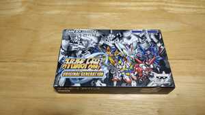 *GBA[ "Super-Robot Great War" original generation ] box * manual * post card attaching /BANPRESTO/ Game Boy Advance /SLG/ retro game *