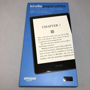 新品 Kindle Paperwhite シグニチャーエディション第11世代NEWモデル 32GB 6.8インチディスプレイ ワイヤレス充電 明るさ自動調節 広告なし