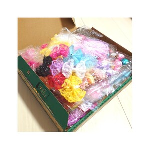 ハンドメイド 素材 造花 リボン