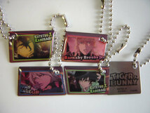 ♯ibt07EZタイガーバニーTIGER＆BUNNY NEXT MEMBERS PLATE3全9種:♂BANDAIバンダイ♀200円〓011444_c_画像2