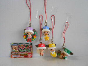 #Ikx13OZ Christmas chopper man all 5 kind ONEPIECE ornament star *BANDAI Bandai *200 jpy =013168_c