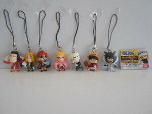 ♯Jjx09LZワンピースストラップ海賊同盟全7種ONEPIECEホーキンス♂BANDAIバンダイ♀200円〓015150_c