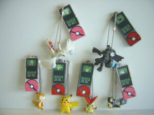 ♯Hvc30DZポケモンずかんWマスコットBW2011年劇場版6種ゼクロム:♂TAKARATOMYARTS♀200円〓010489_c