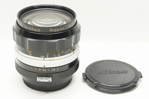 【アルプスカメラ】訳あり品 Nikon ニコン Nikkor-O Auto 35mm F2 非Ai 単焦点レンズ 211201ac