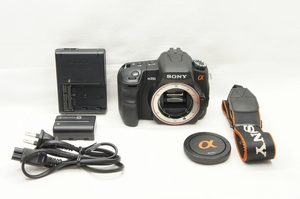 【アルプスカメラ】美品 SONY ソニー α200 ボディ DSLR-A200 デジタル一眼レフカメラ 220120b