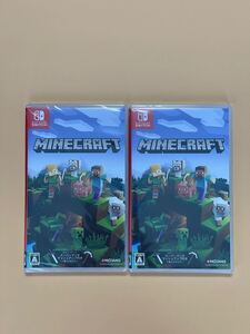 【新品未開封】【即納】Nintendo Switch マインクラフト2本セット