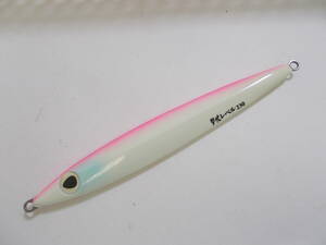 未使用美品　カルティバ　撃投レベル　230g　ピンクグロー　撃投ジグ