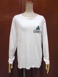 ビンテージ80's90's●crazy shirt CLUB ASPEN両面プリント長袖Tシャツsize M●220103r2-m-lstsh古着ロンt USA製コットン