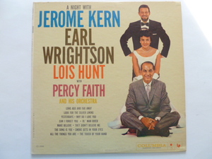 ◎ムード /VOCAL■パーシー・フェイス/PERCY FAITH, EARL WRIGHTSON, LOIS HUNT■A NIGHT WITH JEROME KERN