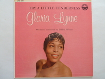 ◎VOCAL ■グロリア・リン / GLORIA LYNNE■TRY A LITTLE TENDERNESS　■ルロイ・ホルムス_画像1