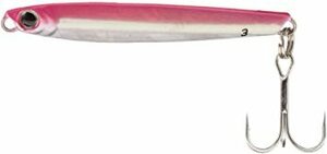#18 : グローピンク 15g メジャークラフト ルアー メタルジグ ジグパラ マイクロ スリム
