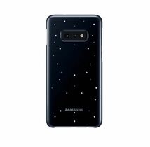 Samsung 純正◆Galaxy S10e LED Cover (Black/ブラック) LED バックカバー 並行輸入品_画像1