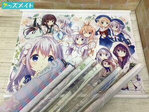 【同梱不可】現状 ご注文はうさぎですか? タペストリー まとめ売り AU-COOP chino チノ ラビレンジャー Headphone 他