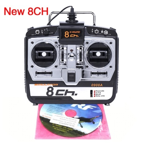 ヤフオク! - ☆DTXMX 8CH RC フライトシミュレータ リアルフ...