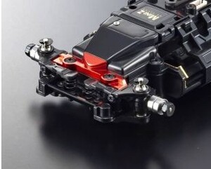 新品 京商 ミニッツ アルミ フロントアッパーアームマウントMZW444W ワイド CrD2