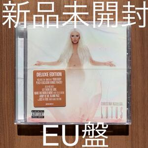 Christina Aguilera クリスティーナ・アギレラ Lotus ロータス EU盤 新品未開封