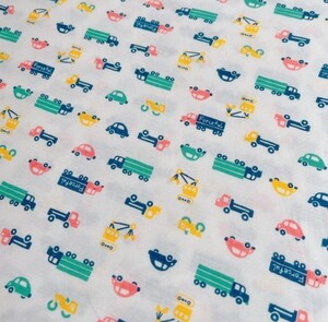 車柄 Tシャツニット 160×80cm ハンドメイド はぎれ 生地 ニット生地 布