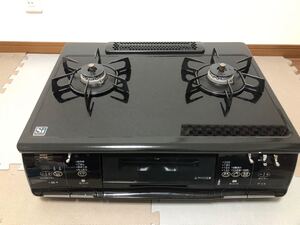 ノーリツ ガステーブルコンロ ガラストップ 超美品 グリル未使用品