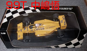 送料込 1/18 ロータス ホンダ 99T ターボ 中嶋悟 1987 LOTUS HONDA