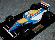 送料込 タミヤ 1/20 ウイリアムズ ルノー FW14B マンセル 1992 田宮 コレクターズクラブ WILLIAMS RENAULT 箱なし_画像3