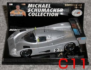 HIBOX No.4 1/43 ザウバー メルセデス C11 1990 シューマッハ SAUBER MERCEDES C9