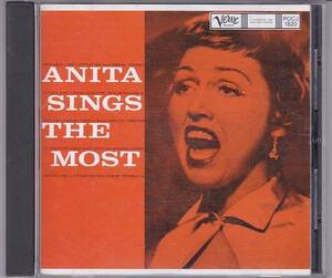 ★CD JAZZ アニタ・シングス・ザ・モスト Anita Sings The Most *アニタ・オデイ Anita O'day