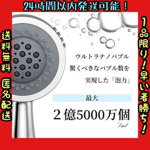 ★新品★シャワーヘッド ウルトラファインバブル マイクロバブル 美容 ミスト
