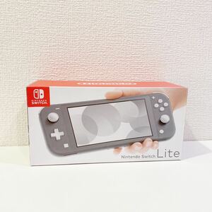 【動作確認済み】Nintendo 任天堂 スイッチ ライト Switch Lite グレー 付属品あり 60サイズ（101）