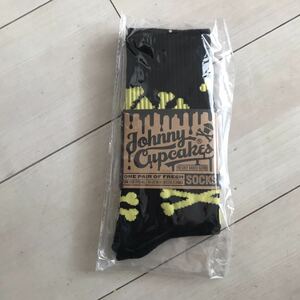  Johnny cupcake socks socks men's free size popular Boston not yet sale in Japan Johnny Cupcakes new goods unused 