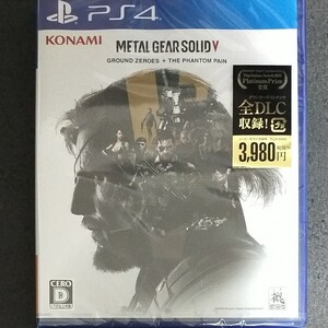 PS4 METAL GEAR SOLID 5 GROUND ZERO THE PHANTOM PAIN