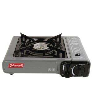 卓上カセットコンロ グレー キャリングケース付 C002 キャリーケース付き !!Portable Butane Stove