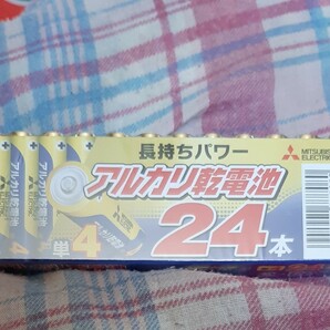 三菱 単4形アルカリ乾電池 24本パック 