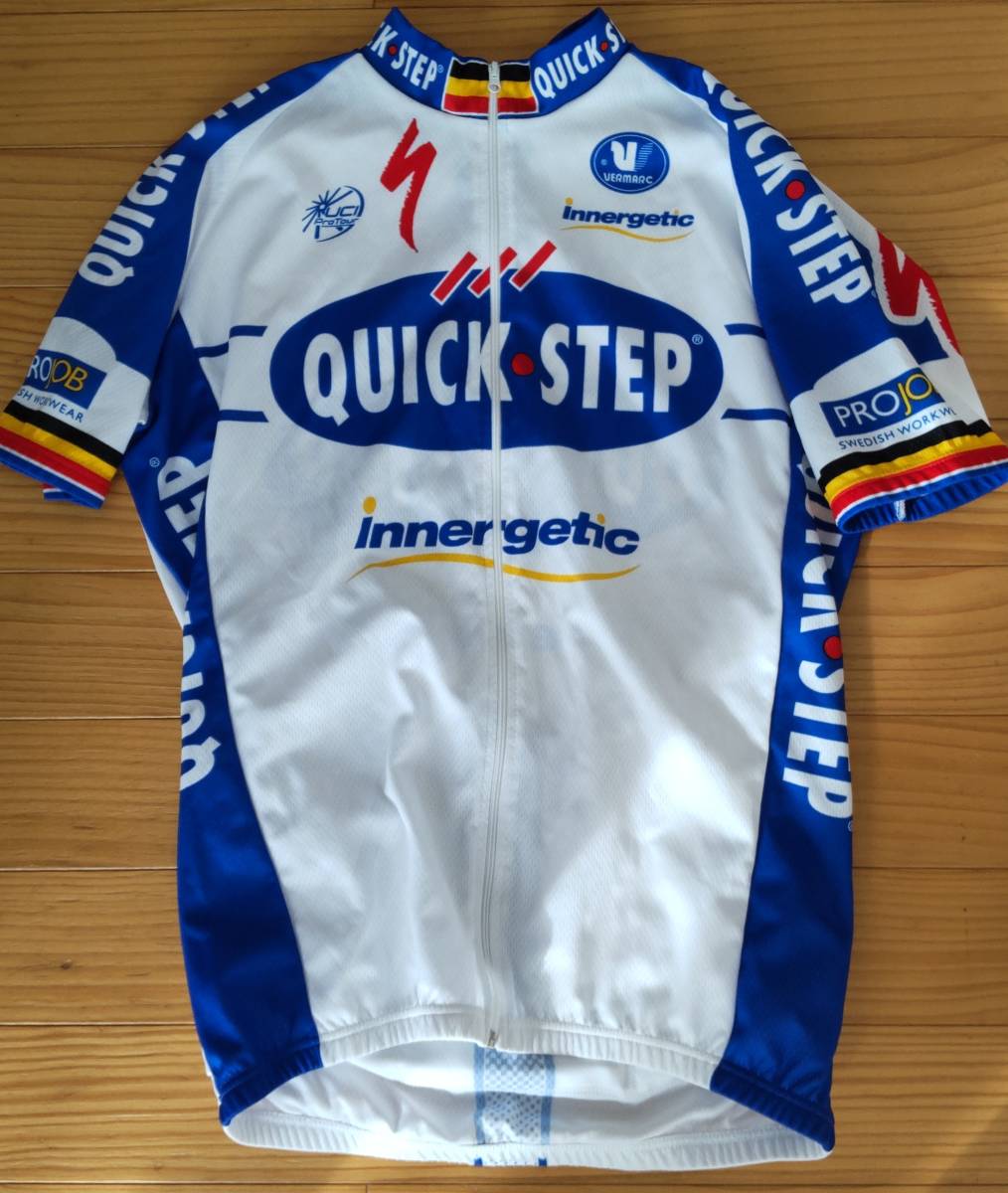 クイックステップ 自転車 ツーリング 半袖ジャージ 夏 ロード